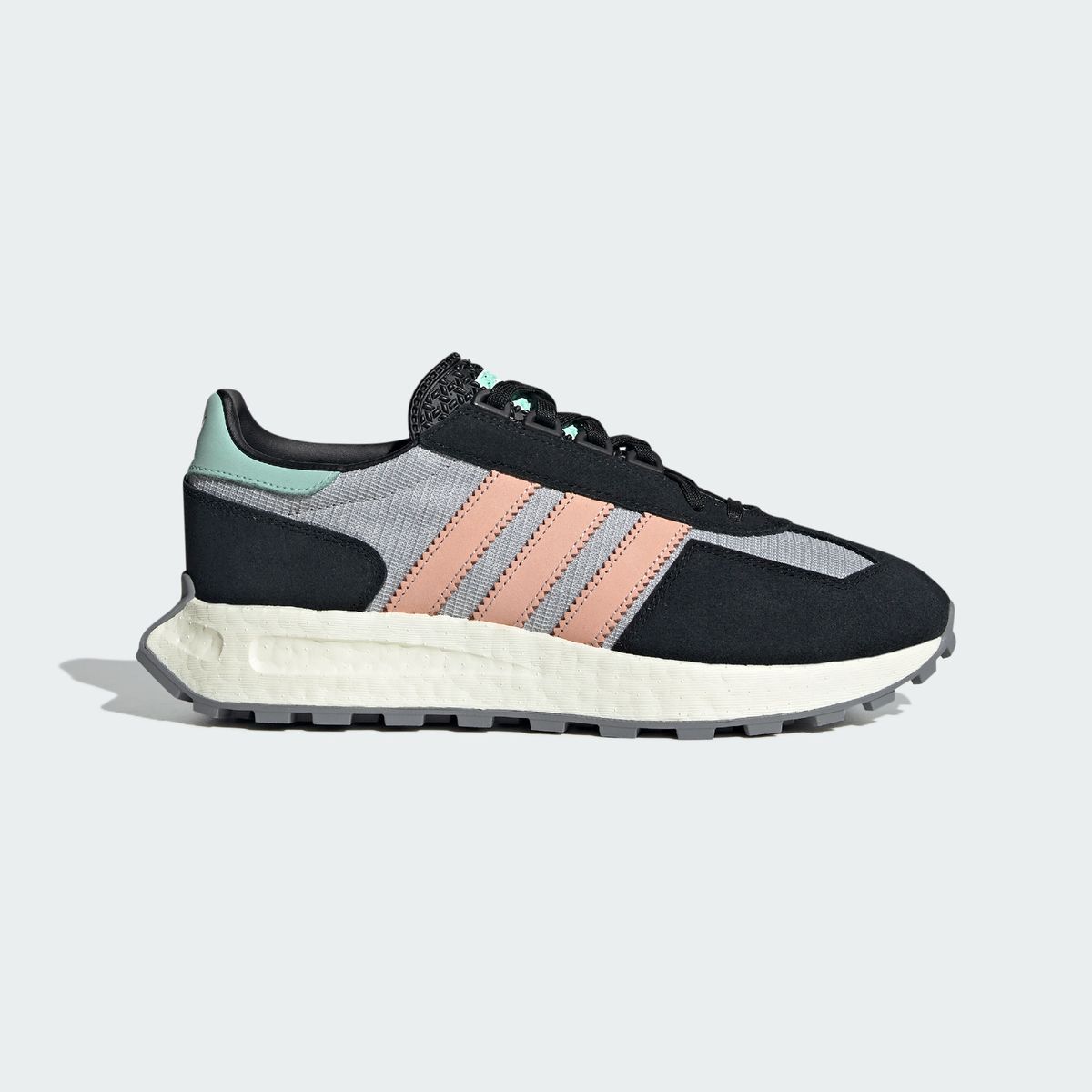 adidas | 成人男女子中性RETROPY E5 運動鞋| 顏色: 黑色| 尺碼: UK 6