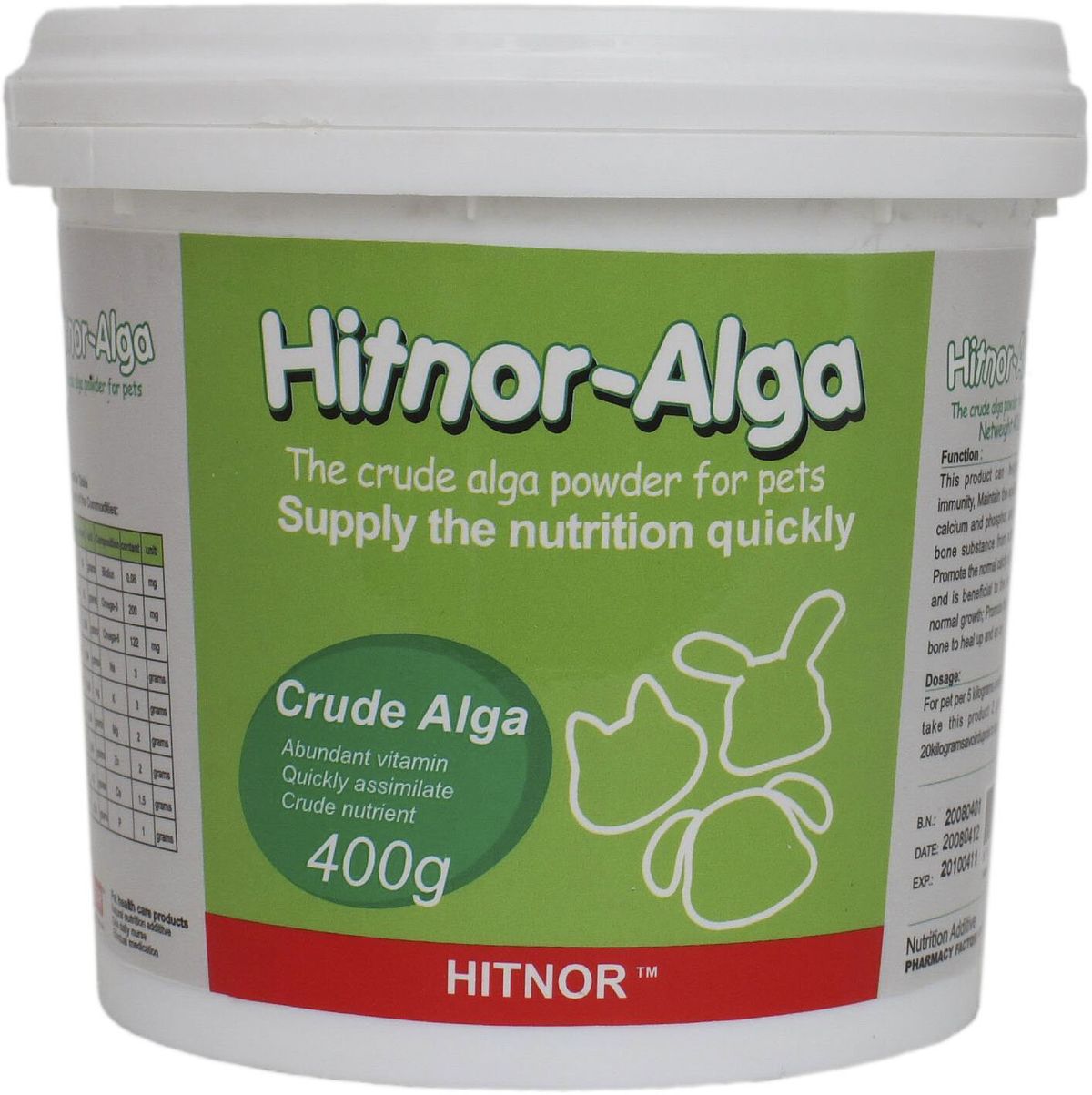 【Alga】The crude alga powder for pets 400g