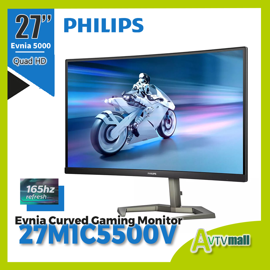 philips 27m1c5500vl gaming monitor qhd 165 hz adaptive sync