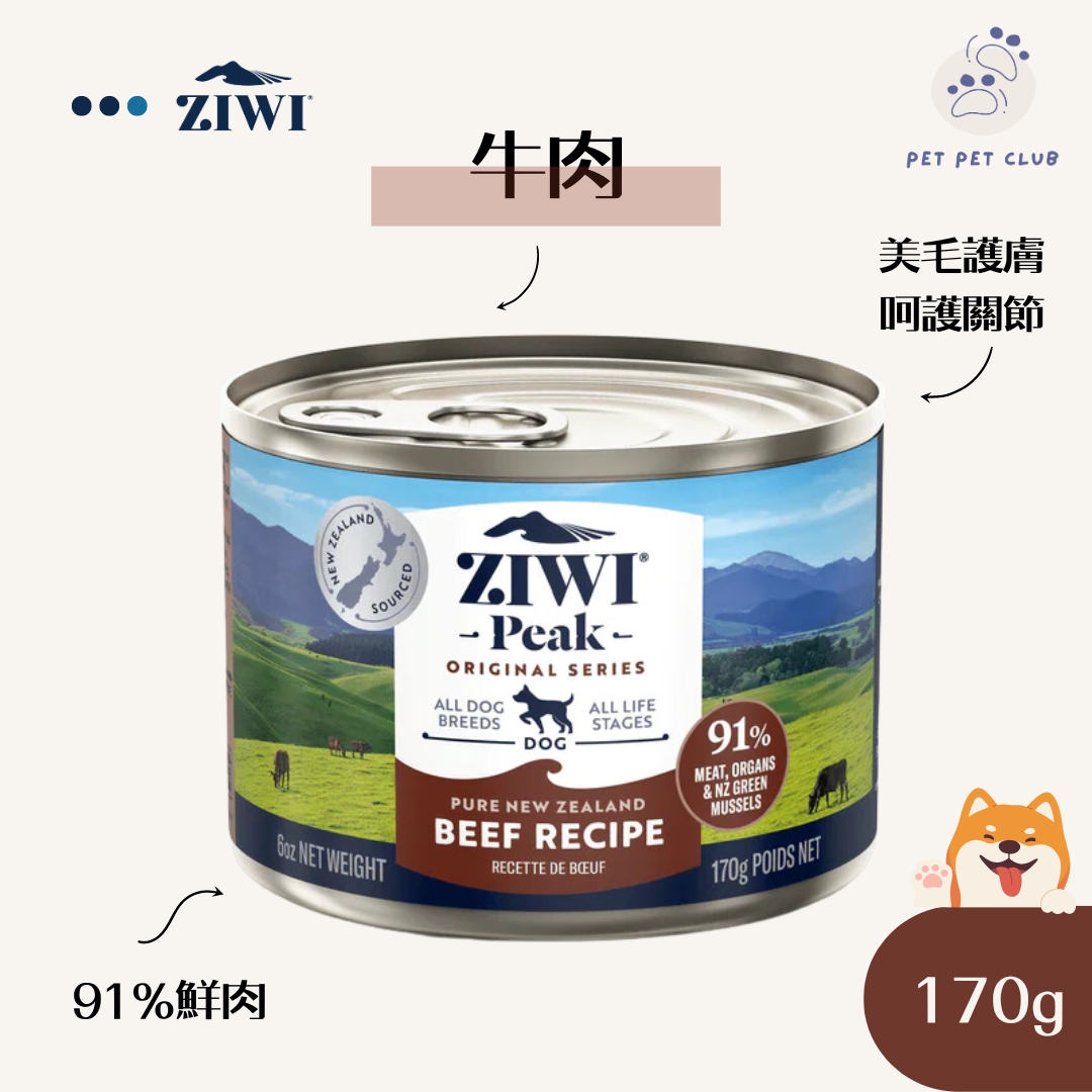 Wet Beef Recipe for Dogs 170g 