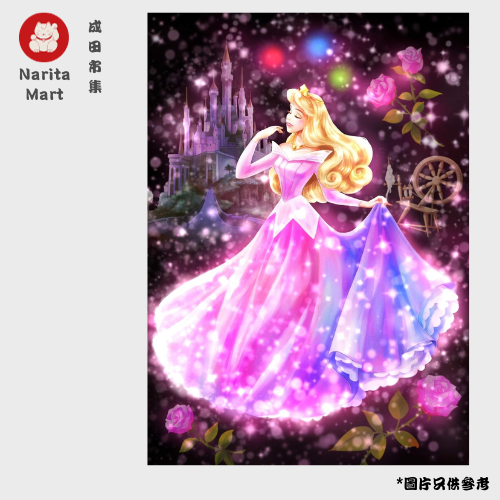 Tenyo 日本製造 Sleeping Beauty in Love 睡公主 睡美人 Aurora 266片 半透明膠片拼圖砌圖- 平行進口- N1302