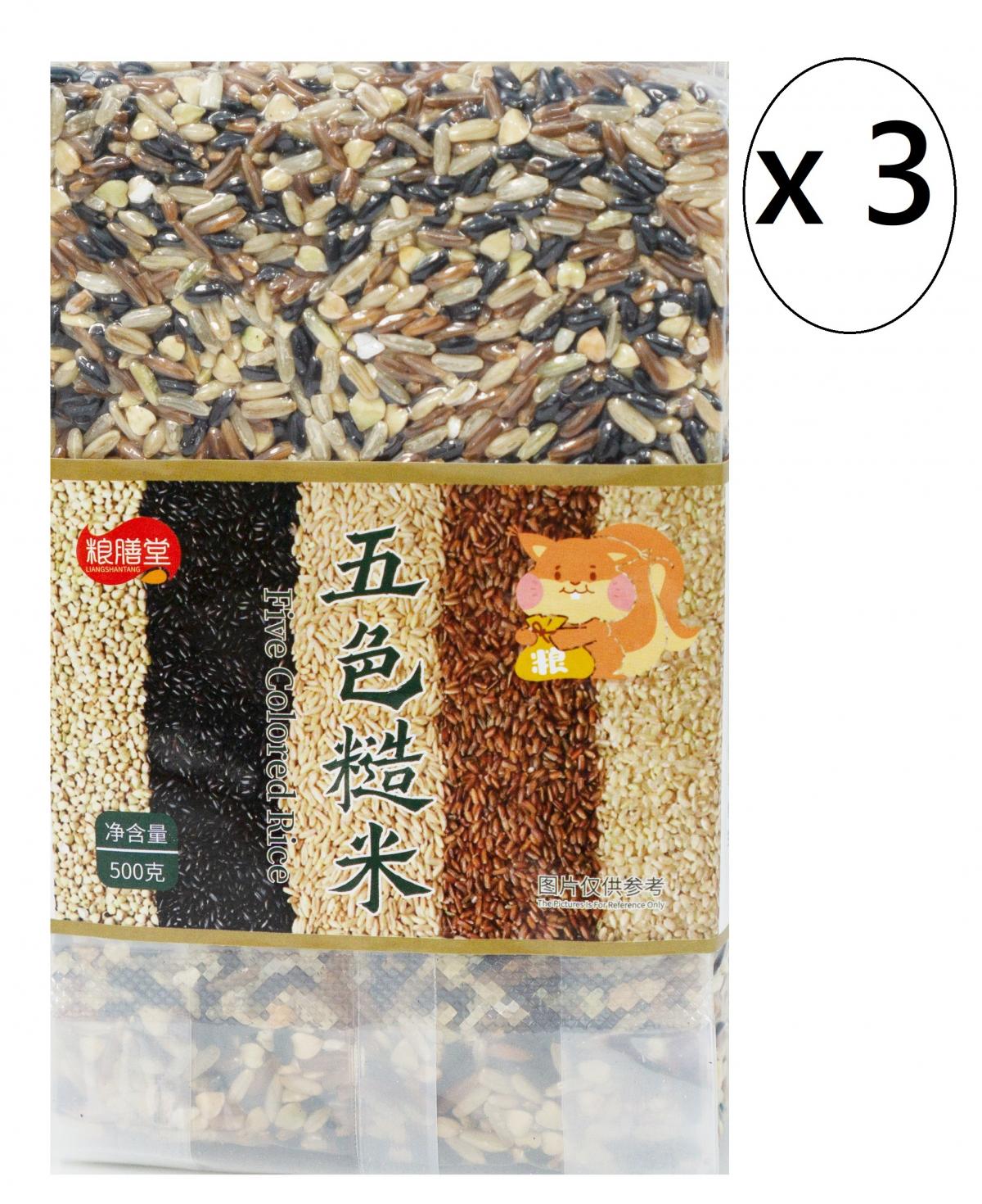 Five Colored Brown Rice 500g x 3