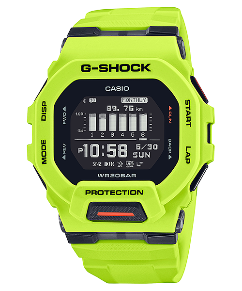 藍牙連線 纖薄 運動腕錶 G-SHOCK GBD-200-9