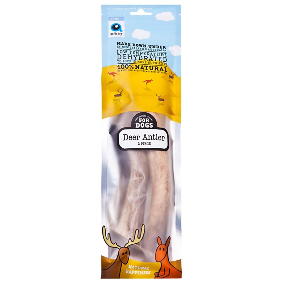Natural Wild Series - Deer Antler 2-pack (Medium) 120g