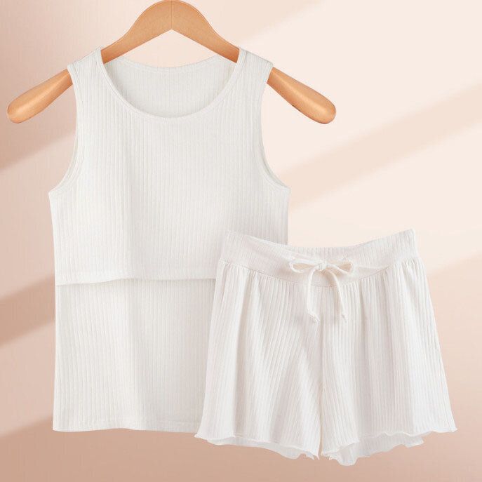 孕婦哺乳式內衣套裝（背心款）(M-2XL碼)【下單後請聯絡客服確認發貨尺碼及顏色】