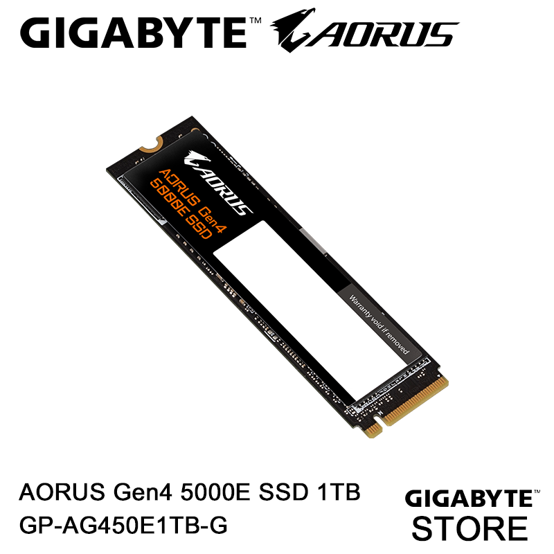 GIGABYTE | AORUS Gen4 5000E SSD 1TB | HKTVmall 香港最大網購平台