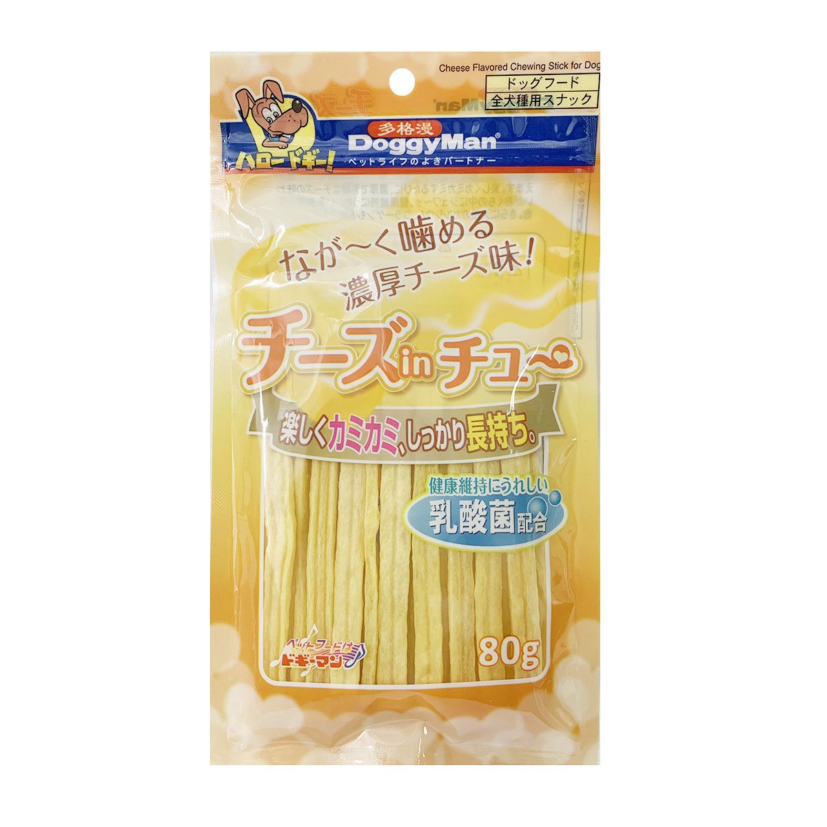 乳酸菌芝士味潔齒棒 80克 