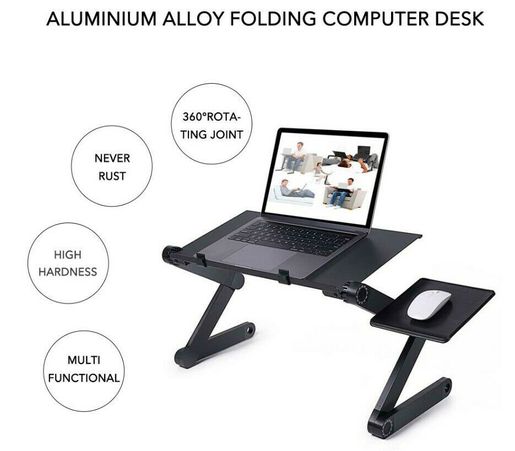 laptop stand with fan for table