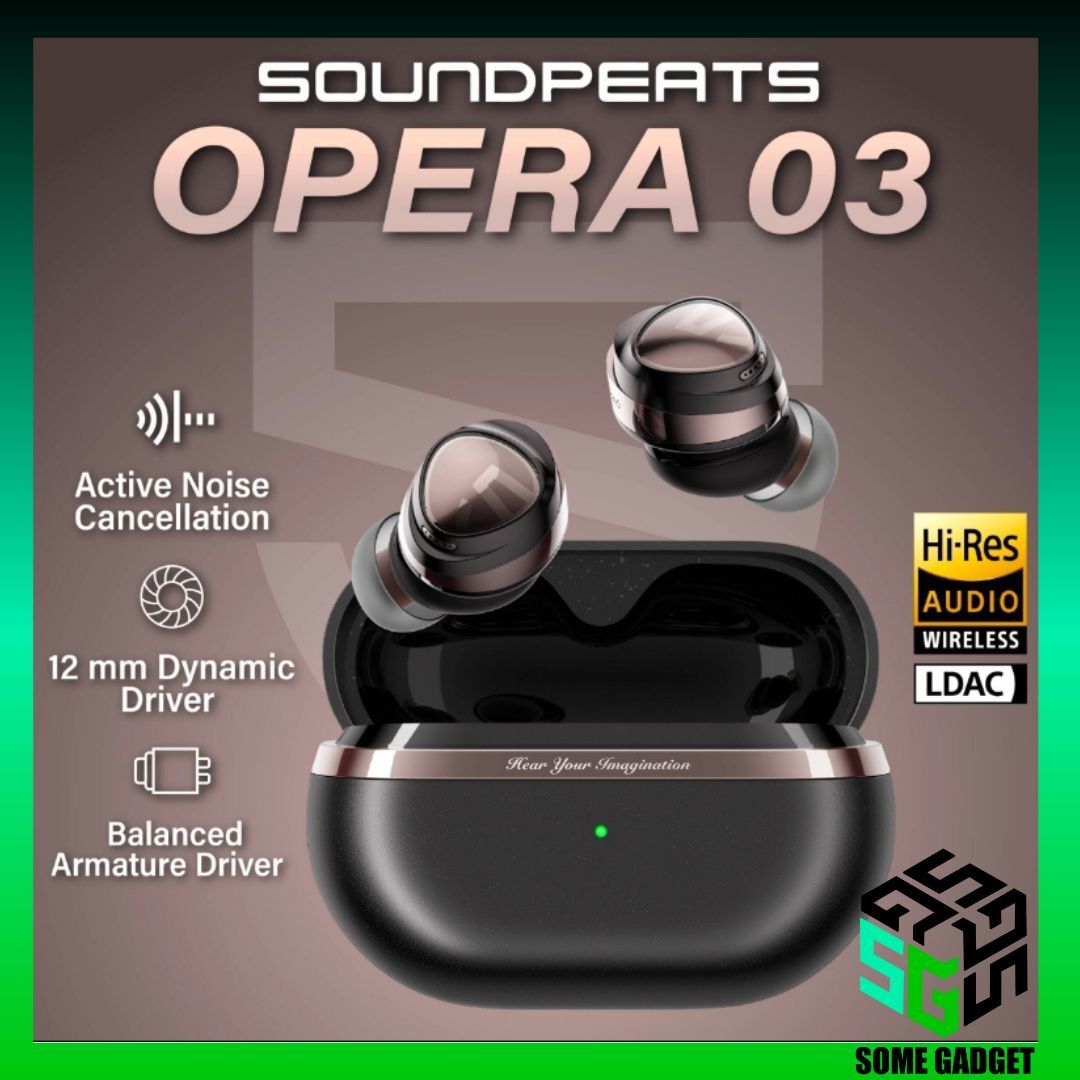 SOUNDPEATS | SoundPeats OPERA 03 一圈一鐵旗艦級無線降噪耳機