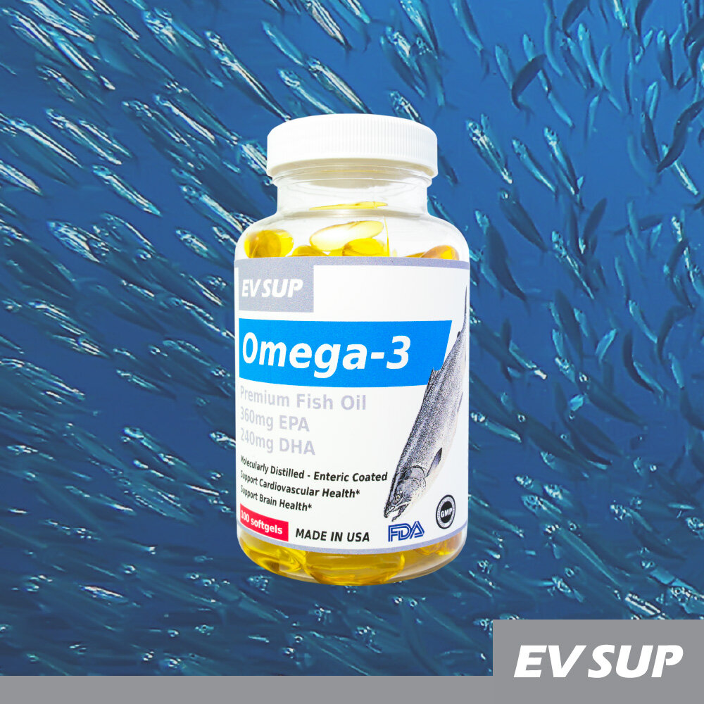 Omega 3 深海魚油丸 600毫克 EPA DPA 100粒裝