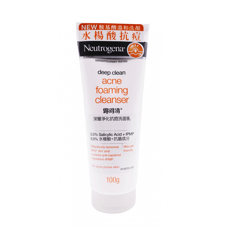 Neutrogena - Deep Clean Acne Foaming Cleanser 100g（4710032516450）