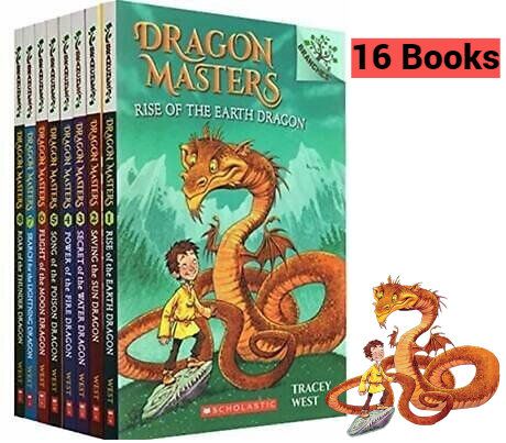 SCHOLASTIC | Dragon Masters (16 Books) |橋樑書| 英文兒童冒險小說