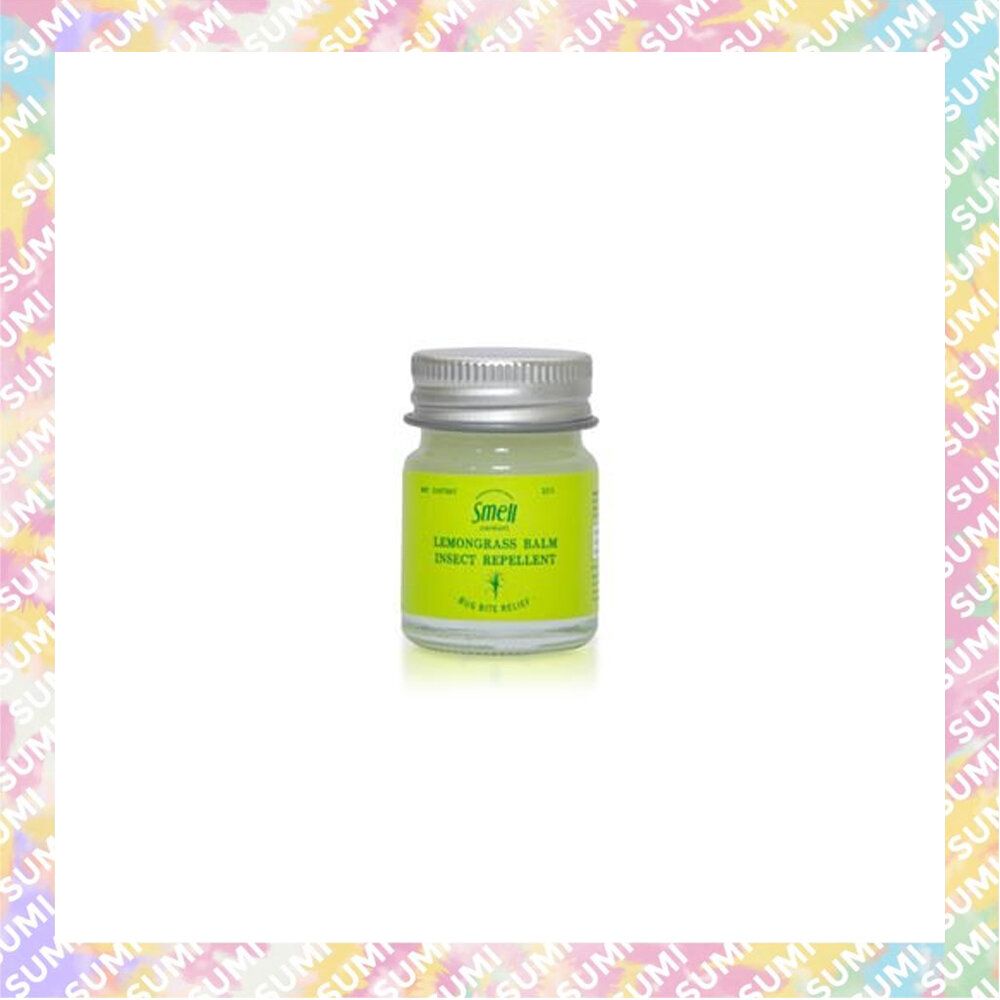 Smell Lemongrass Insect Repellent Balm 15g Made in Thailand Parallel