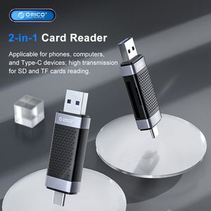 奧睿科 - ORICO USB 3.0 + Type-C 讀卡器 原裝行貨 二年保用 [CD2D-AC3]