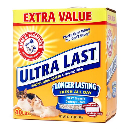 Arm & hammer clumping 2024 litter ultra last 40lb