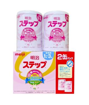 明治ステップ2缶パック(800gx2) 4パック （明治 ステップ 大缶