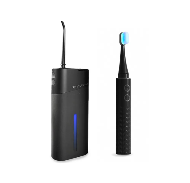 FUTURE LAB Future Lab OCare Clean 藍氧洗牙機 + Cold White冷光白齒刷(黑色
