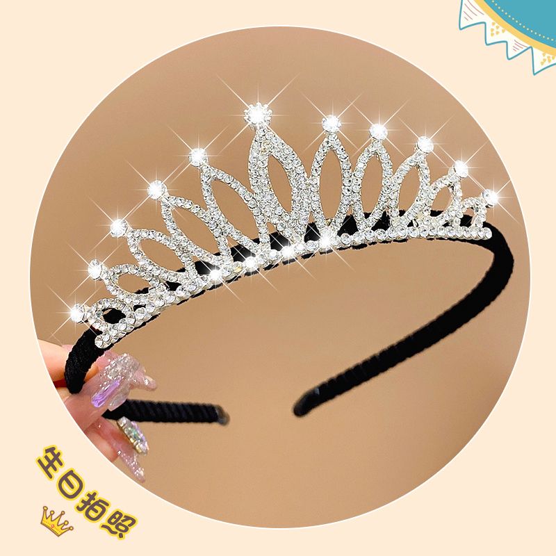 女童皇冠髮箍王冠頭箍髮飾(4#妙波)