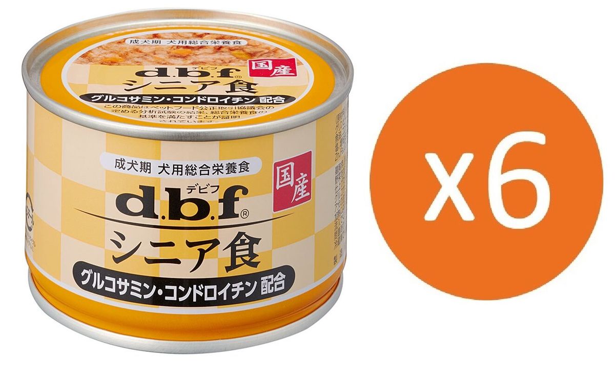 Chicken and Vegetables 150g x6pcs (Glucosamine & chondroitin) Senior Dog Can [Parallel Import]