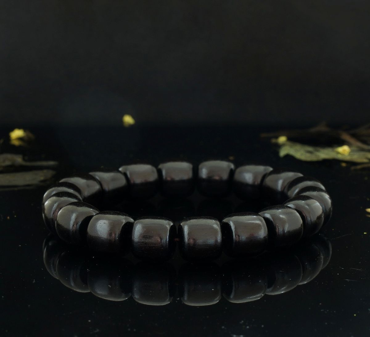 Wood Beads 12mm bracelet