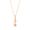 Göessele: gold plating, rhinestone, faux pearl, enamel, (double-faced) pendant necklace