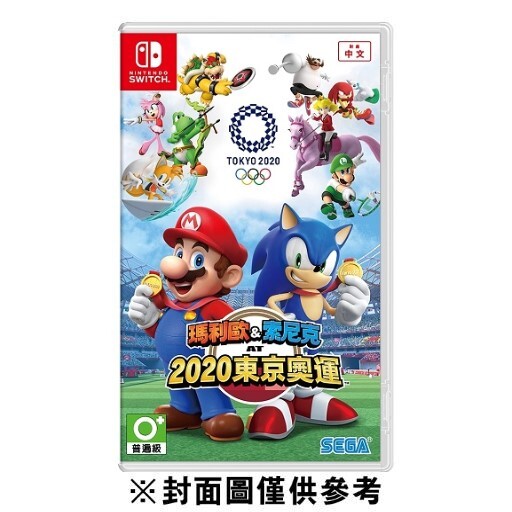 Switch 瑪利歐&索尼克AT2020東京奧運 Mario & Sonic at the Olympic Games: Tokyo 2020 | 孖寶兄弟與超音鼠 東京奧運會 2020 中英日文版
