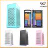 DLH21 Green Mini-ITX  ARGB lighting PC Case , Support 240 Liquid Cooling ,Dual Fan Display Card