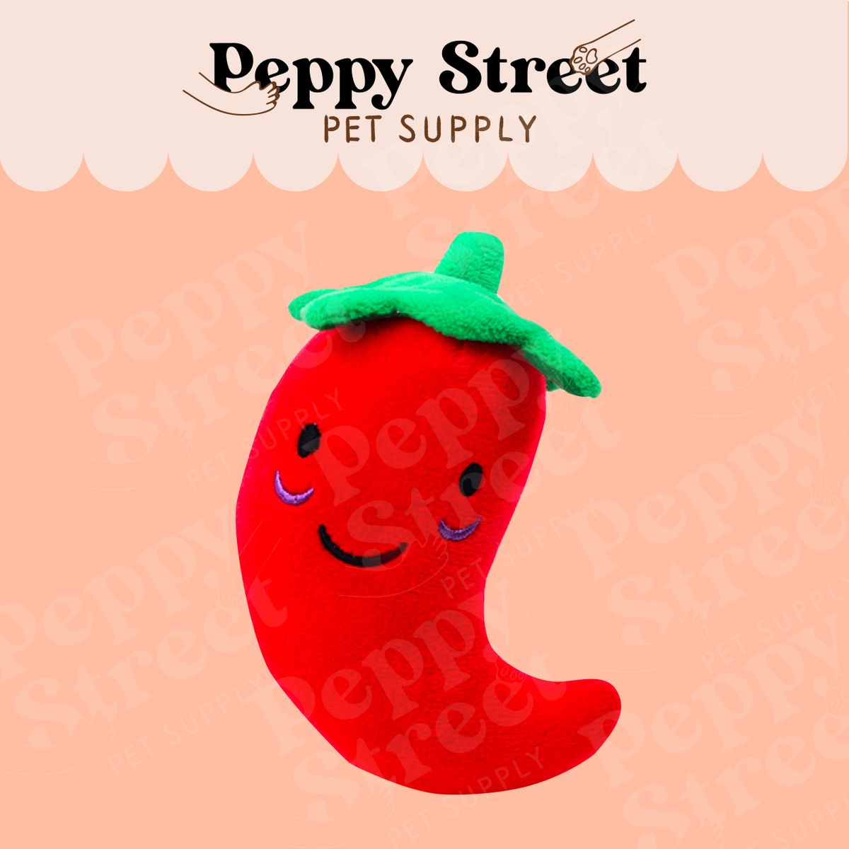 Peppy Street Dog Plush Toy- Chilli, Durable Photo Interactive Props [D02] 