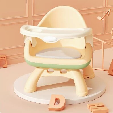嬰兒吃飯餐桌椅 - 黃綠色