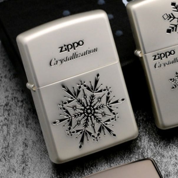 Zippo | ZBT-2-29b 日版銀白色雪花系列鑽石光芒防風打火機| HKTVmall