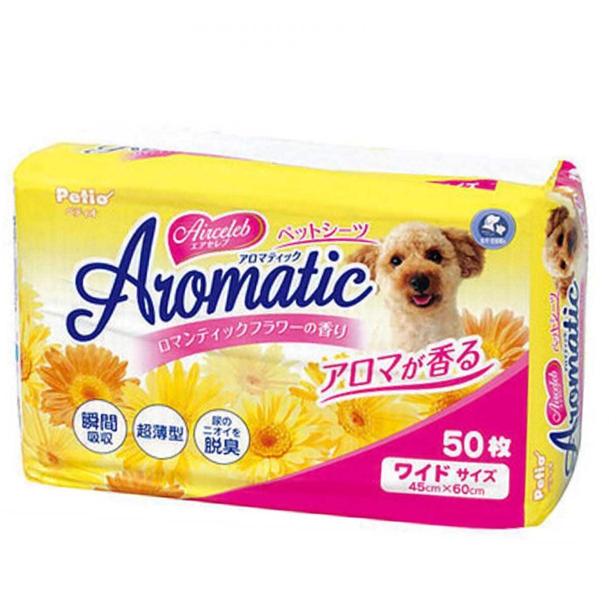 Airceleb Aromatic Pet Sheet Wide 50piece (45cmx60cm) (W24410)4903588244100