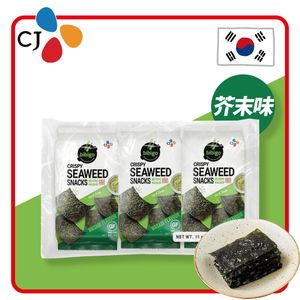 Bibigo 韓國香脆紫菜零食 - 芥末味 (1袋3包)