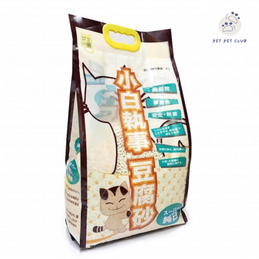 Tofu cat sand 10 catty Devuling dustless cat sand big bag 10kg cat house cat  sand cat supplies Tofu cat sand