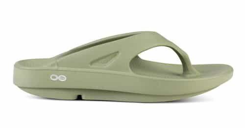 OOFOS | OOFOS Unisex OOriginal Thong Sandal - Sage | Color : Green 