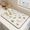 Diatomite Placemat Kitchen Mat - Beige Edge Cutlery Pattern