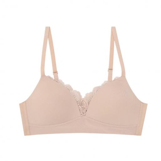 WACOAL, WB5X61 Non-Wire Mold Cup Bra, Color : Beige (BE)