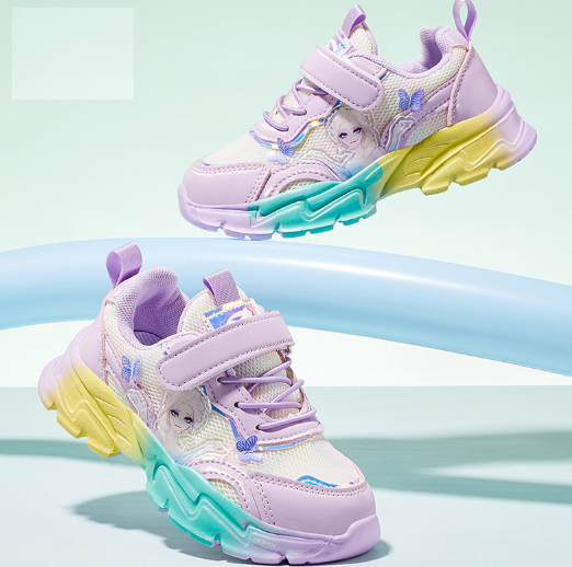 運動鞋(GS7668紫色)(尺碼26-37碼)(下單後聯絡客服確認發貨尺碼)