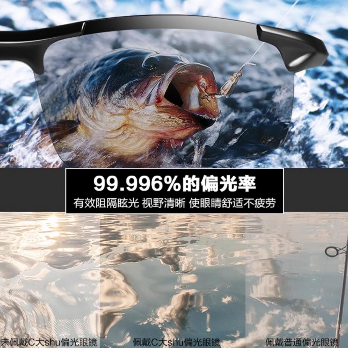 Ultraviolet polarized fishing glasses for men, special high-definition  fishing - Parallel Import
