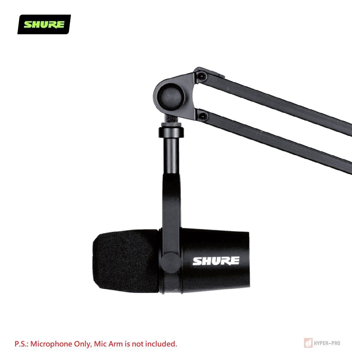 SHURE | MOTIV MV7 主播麥克風 - 黑色 | 顏色 : 黑色 | HKTVmall 香港最大網購平台