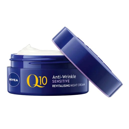 Nivea, Q10 Power Anti-Wrinkle Sensitive Revitalising Night Cream 50ml