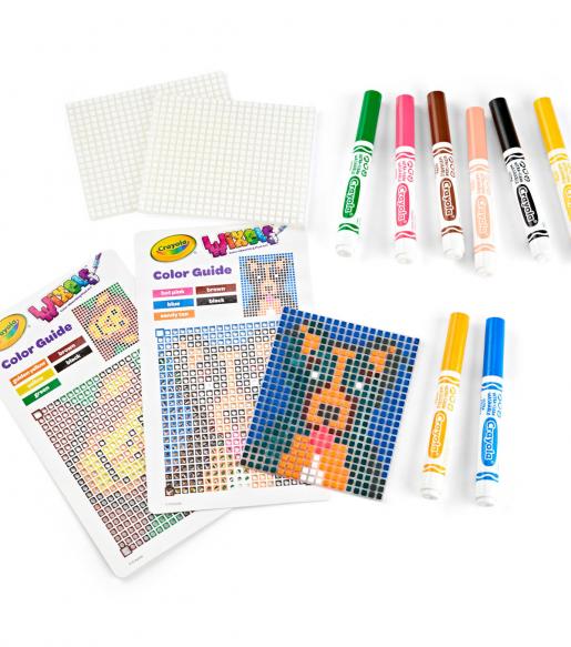 Crayola Wixels Animals Activity Kit, Pixel Art Set