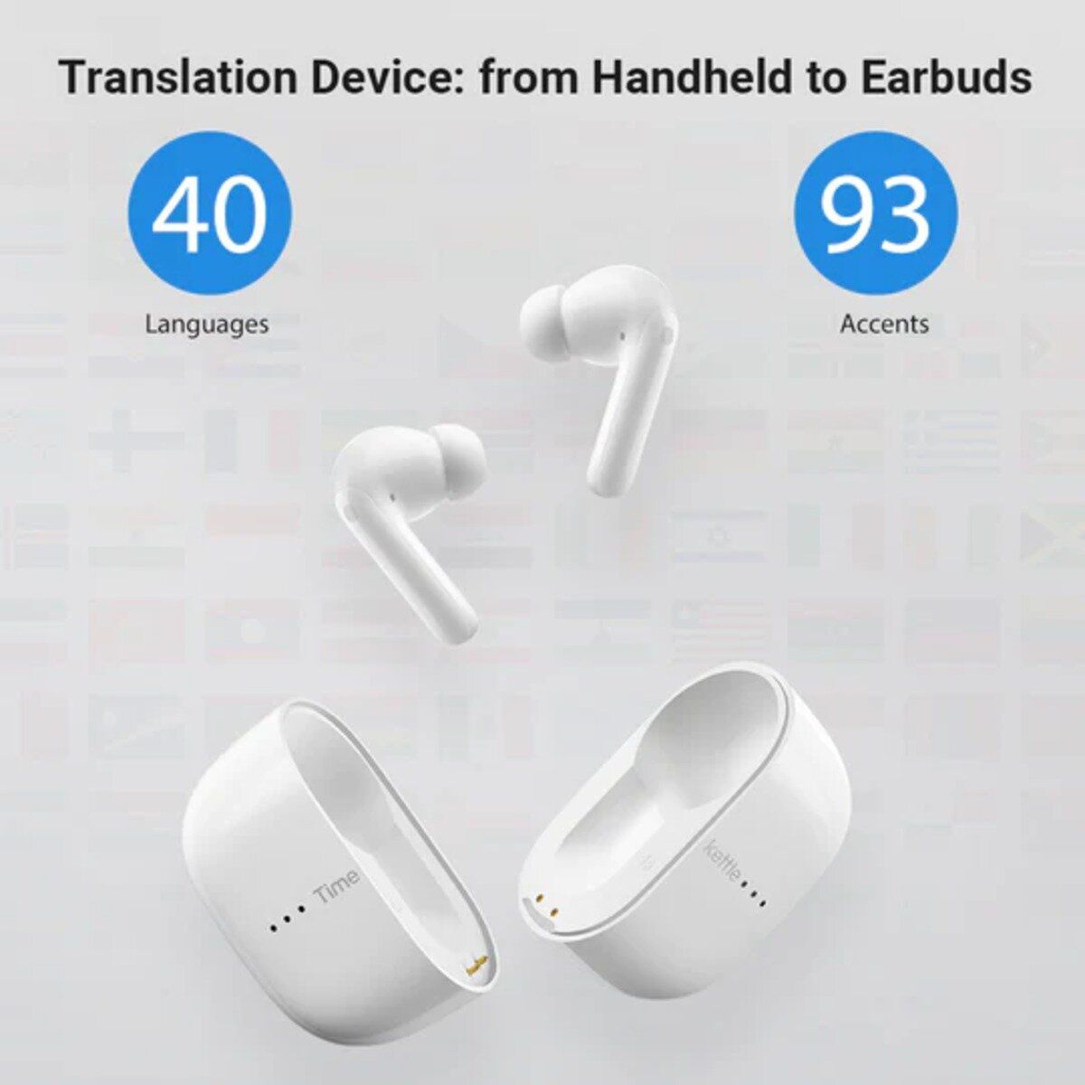 Portable Voice Translator Offline Translation 8 Language Bidirectional Tradutor  English Japanese Korean German Russian Spanish : : Stationery &  Office Supplies