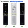 Nightglow Blue blue TV Remote Control Cover Soft Silicone Protective Case for Samsung TV BN59