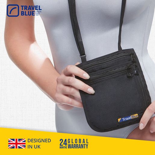 Travel blue ultra 2024 slim neck carrier