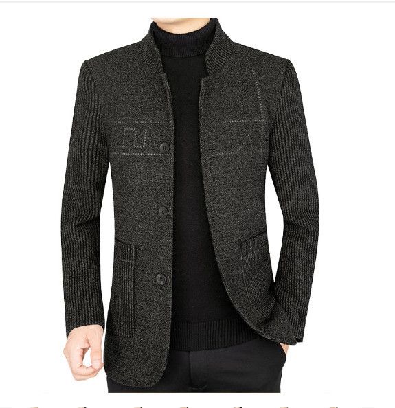 休閒加厚夾克上衣外套【M-3XL】【6345棕色】 (下單後聯絡客服確認發貨尺碼) #H246018242