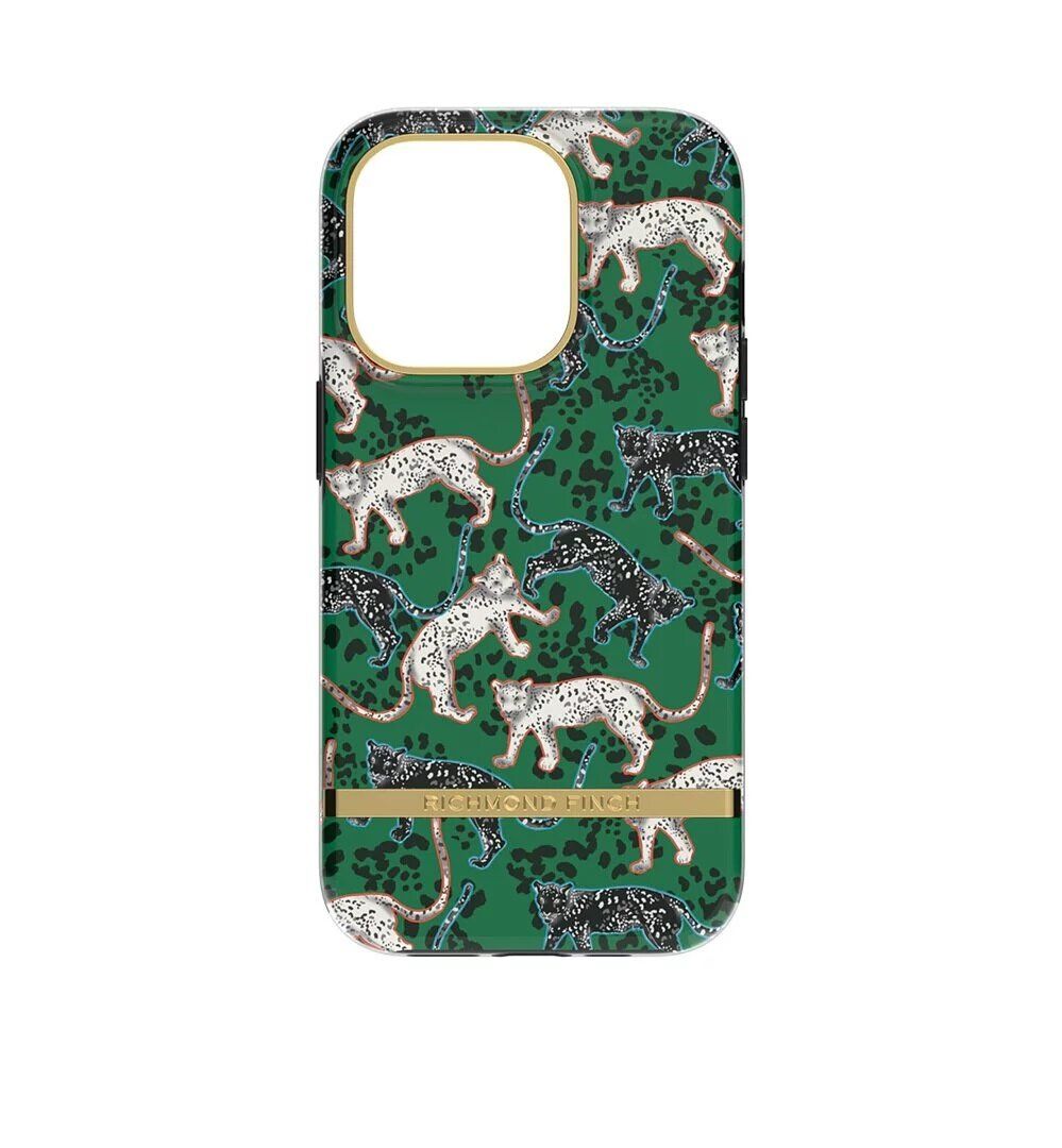 iPhone 14 Case 保護殼 - 碧綠獵豹 Green Leopard (50470)