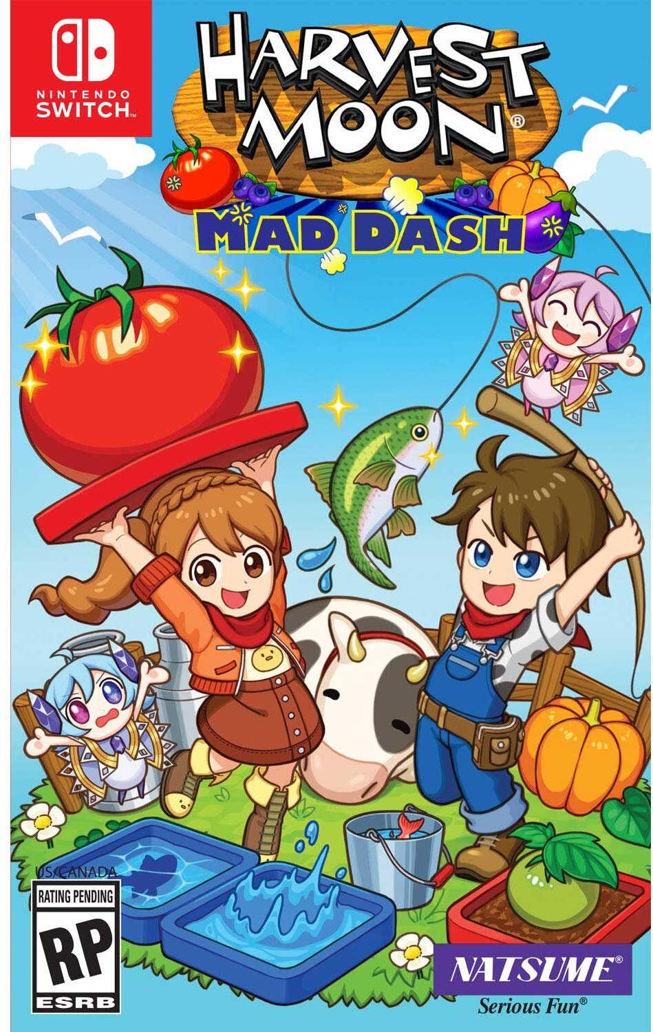 任天堂| Switch Harvest Moon: Mad Dash | 牧場物語豐收之月(中文