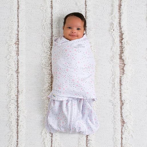 HALO Summer S 3 6mth Halo 2 in 1 Swaddle Sleepsacks Twinkle Stars Pink Cotton 4569 HKTVmall The Largest HK Shopping Platform