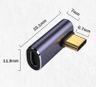 TypeC Male-Female Adapter Transmission Converter 40Gbps-A Type