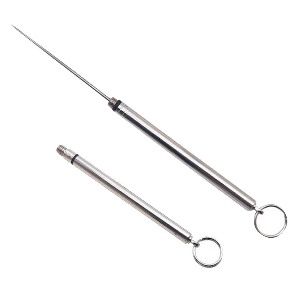 Portable Titanium Toothpick Reusable Metal Toothpick Outdoor Picnic Camping